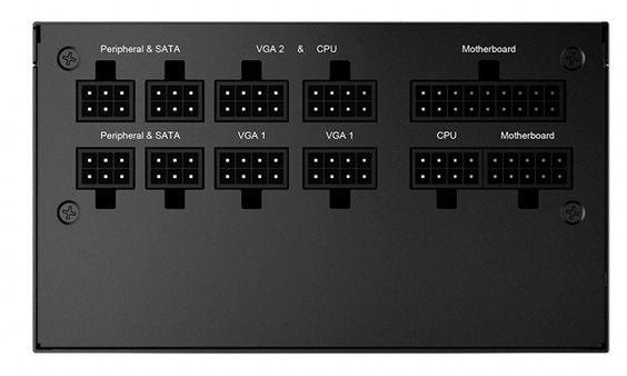 Nguồn máy tính MSI MPG A650GF (Ảnh 4)